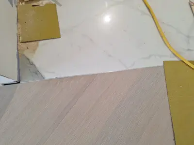 Parket uz mramorne pločice